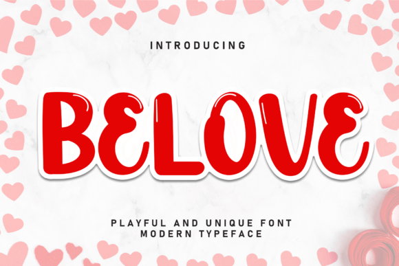 Belove: A Handwritten Font for Warm, Whimsical Design