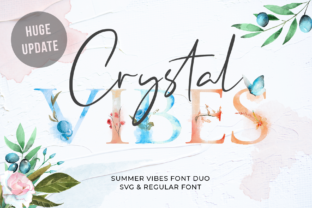 Crystal Vibes: The Serif Duo for Modern Branding
