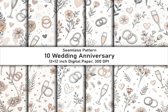 Elevate Your Designs with Minimal Anniversary Patterns