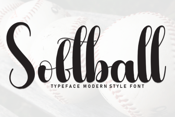 Softball: A Handwritten Font for Friendly Branding