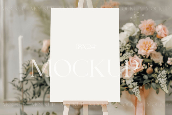 Wedding Sign & Baby Shower Sign Mockup: A Designer's Guide